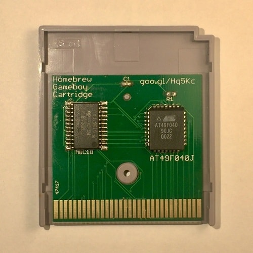 My Homebrew Gameboy Cartridge PCB
